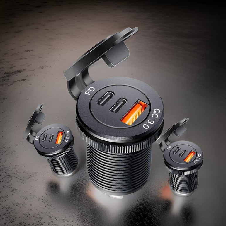 USB Socket - CAR - Car Charger - One Beast Garage