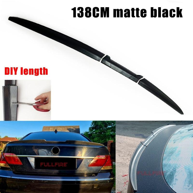 Universal car spoiler for trunk