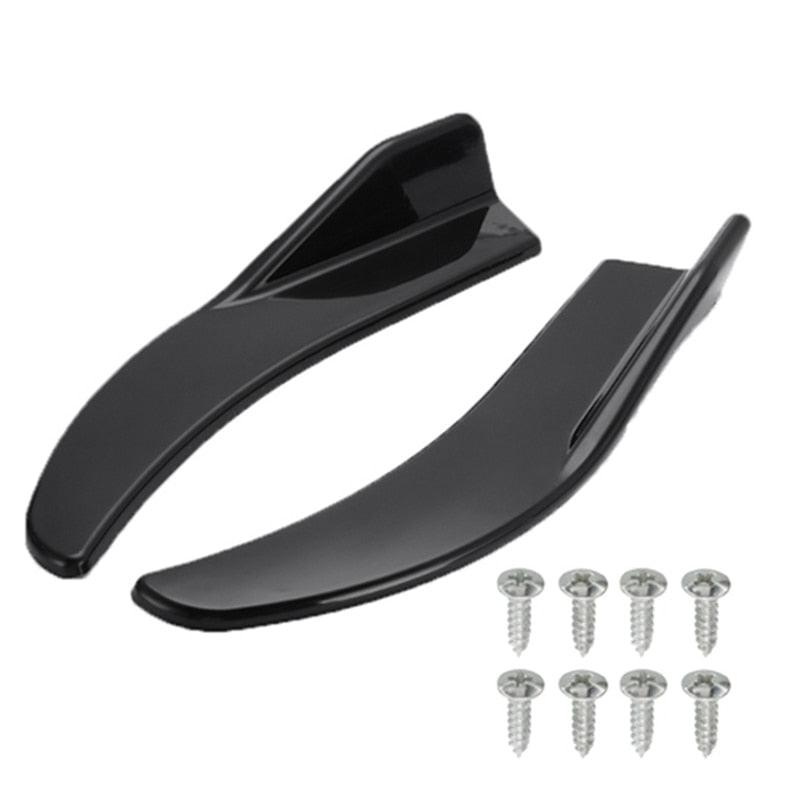 Universal car side fenders for the rear bumper