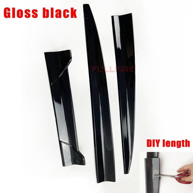 Universal car spoiler for trunk