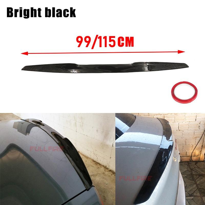 Universal car spoiler for trunk