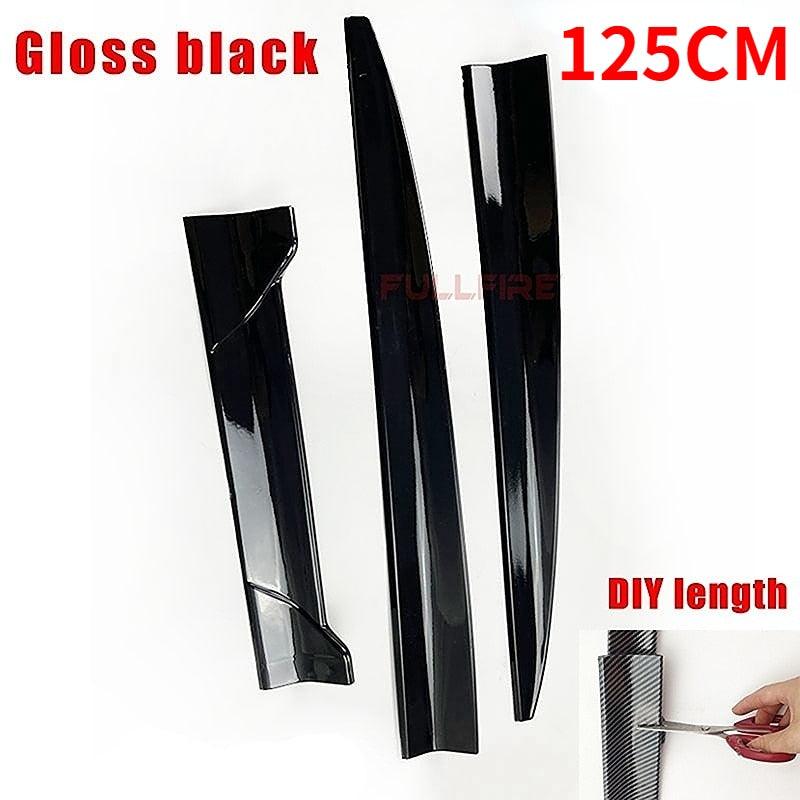 Universal car spoiler for trunk