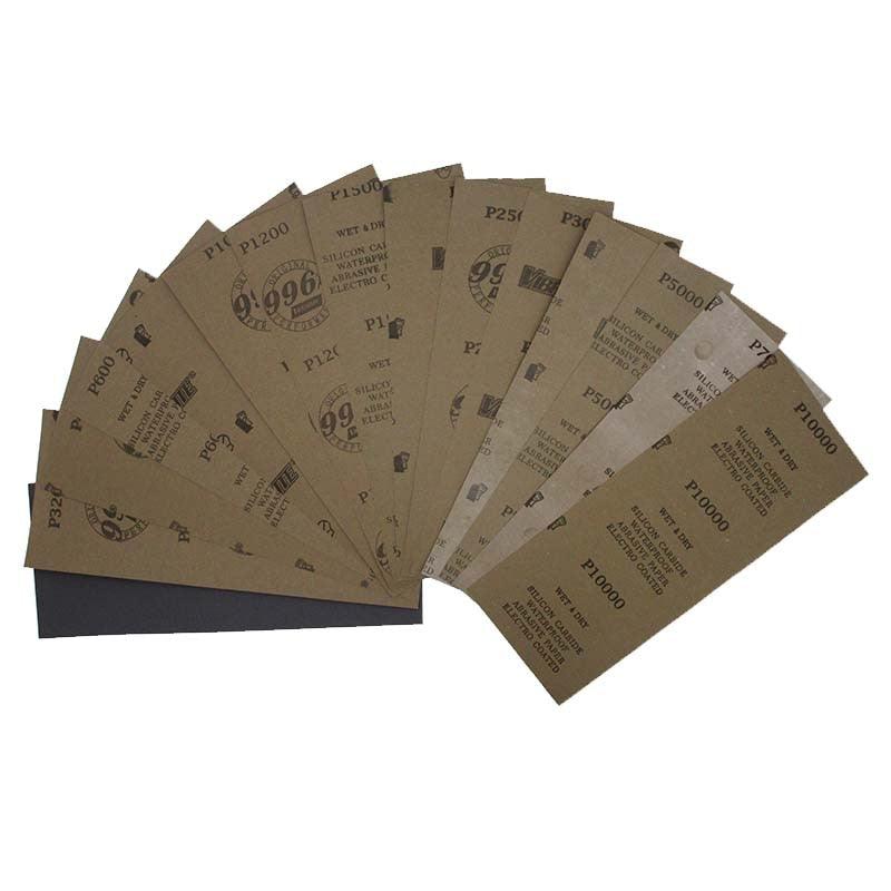 Wet Dry Sandpaper  Sanding Sheets Waterproof 