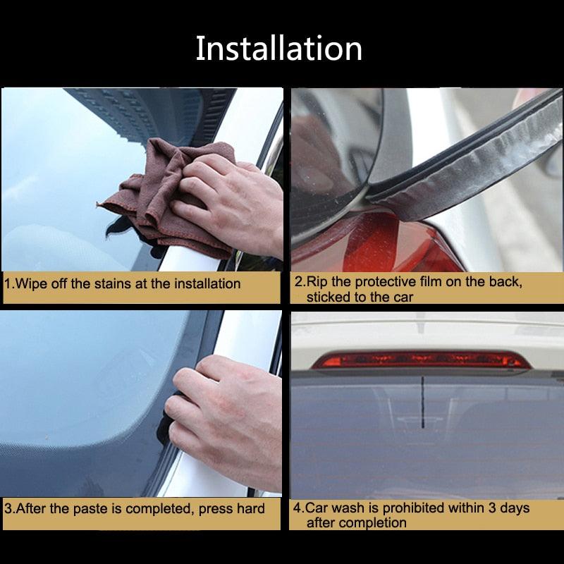 Acoustic Trench - Car Windscreen Insulation - One Beast Garage