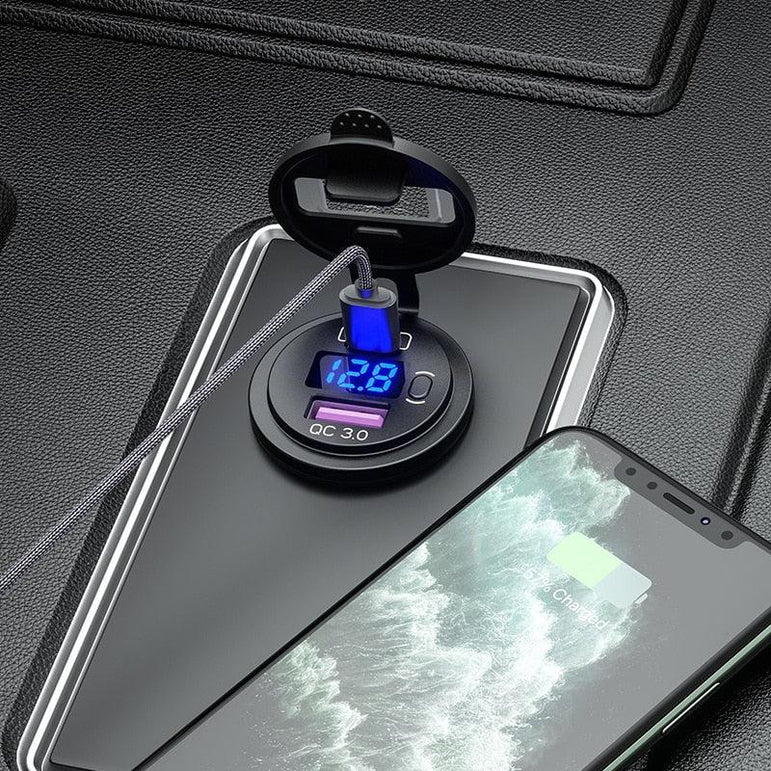 Car Charger with Multi-Function Premium - One Beast Garage