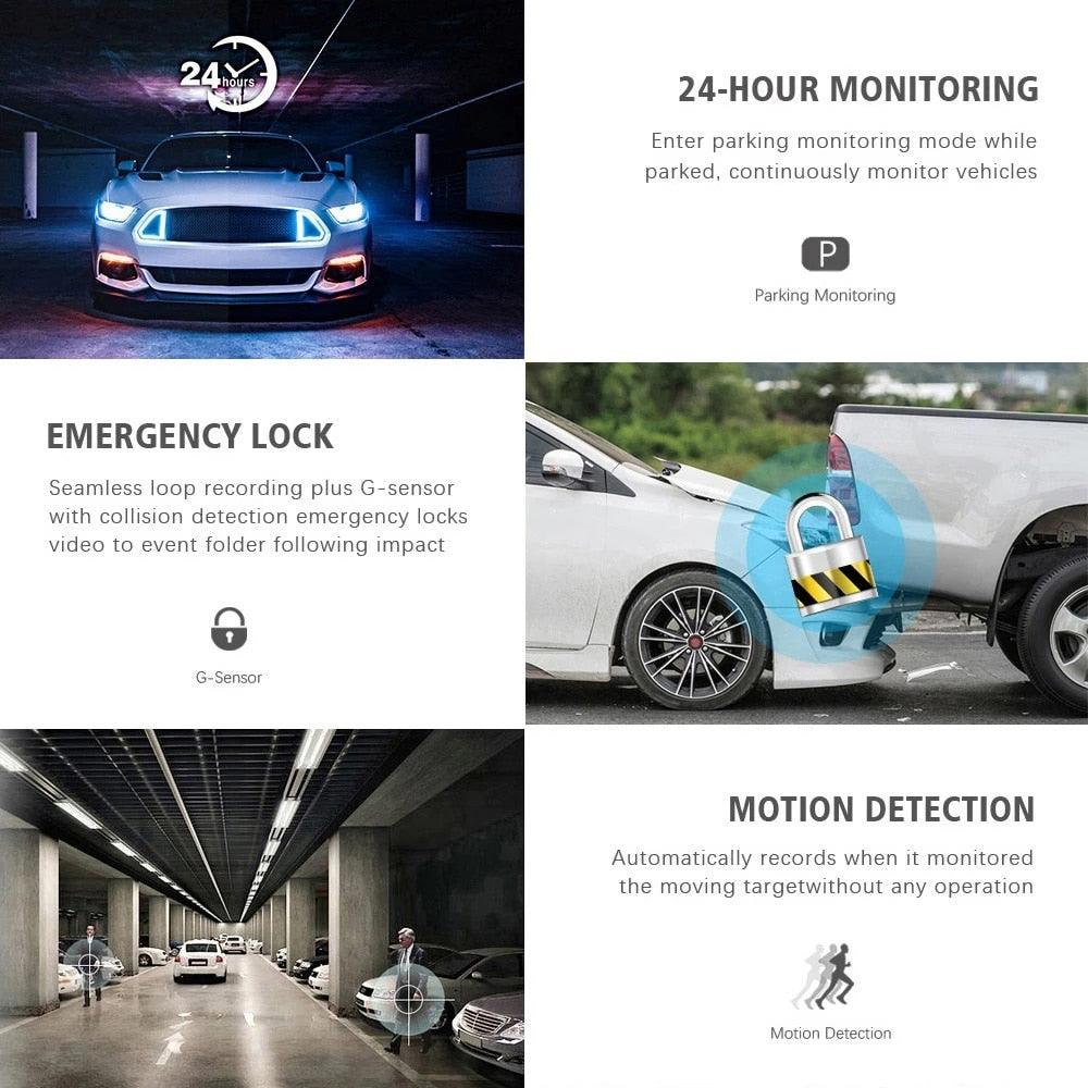 Car Video Recorder (DVR) with 1080P HD Resolution for Car Dashboard - One Beast Garage