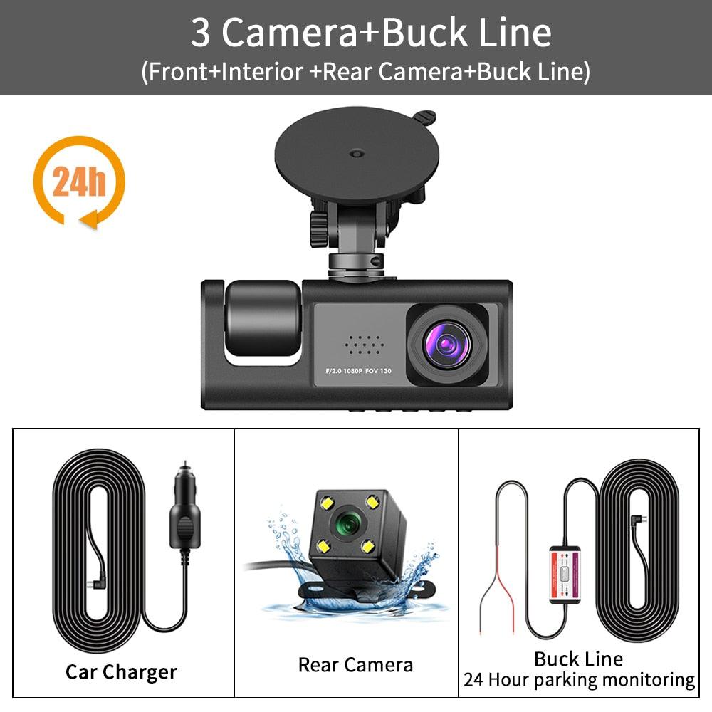 Car Video Recorder (DVR) with 1080P HD Resolution for Car Dashboard - One Beast Garage