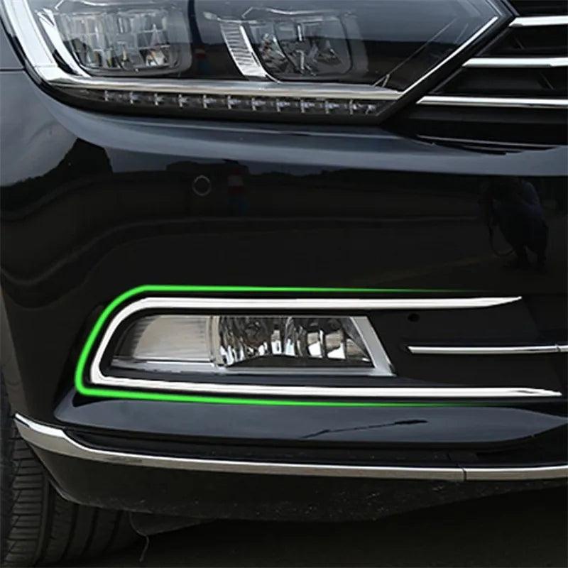 Chrome trim - VW Passat B8 fog lights - One Beast Garage