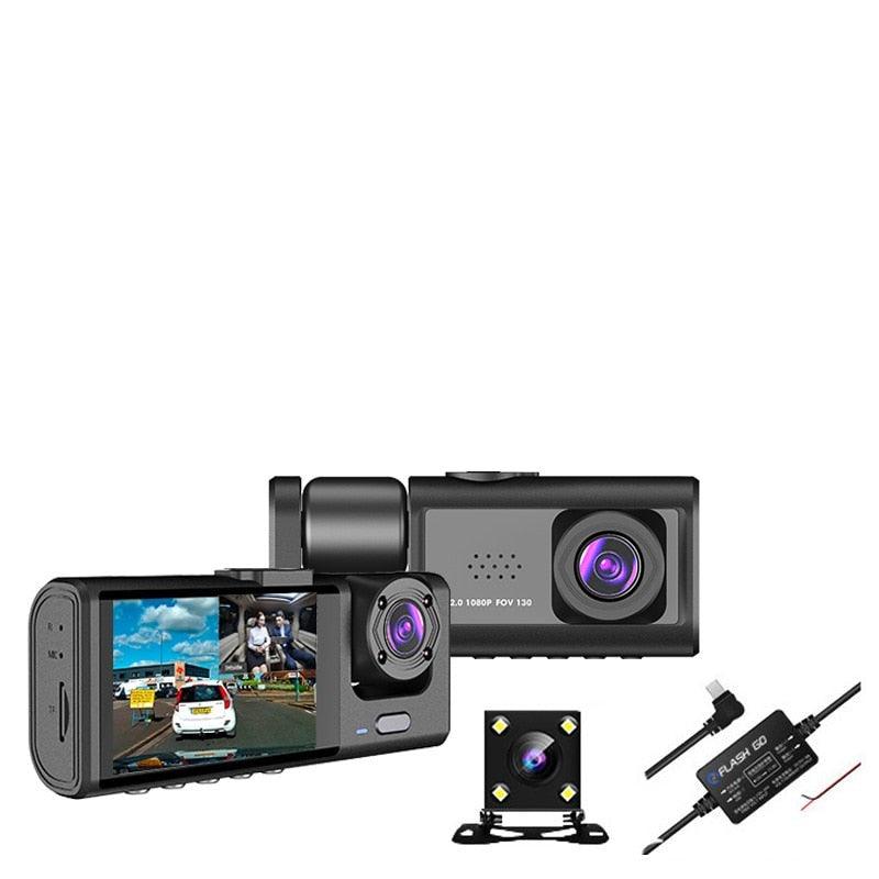 High Performance Car Dash Cam with Rear View Camera - One Beast Garage