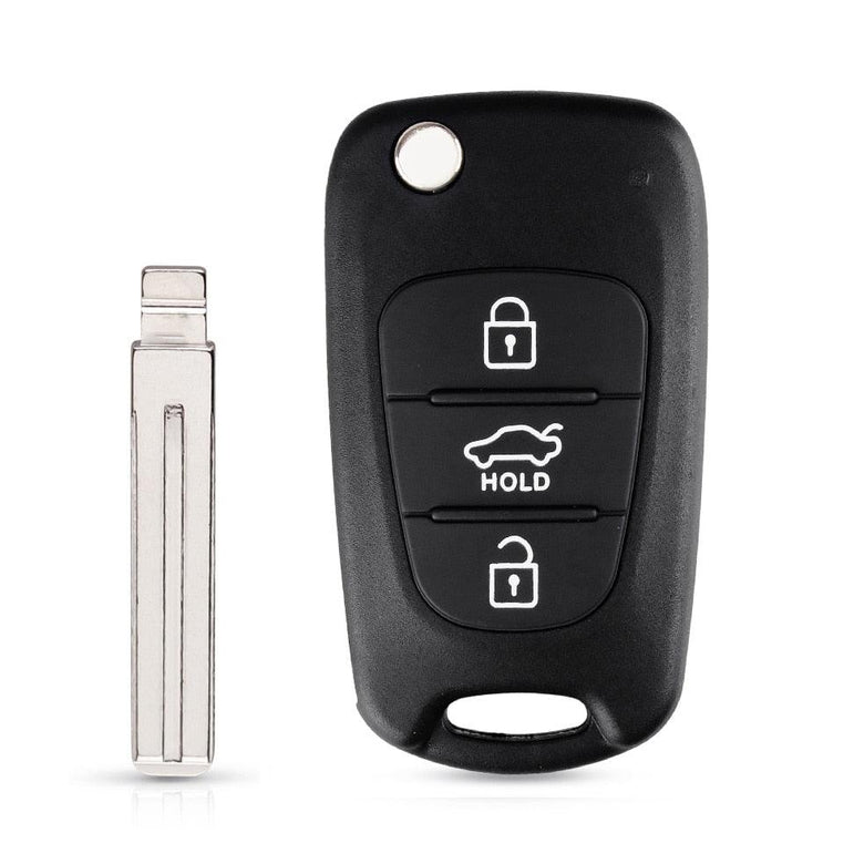 Key Shell For Hyundai I20 I30 IX35 I35 Accent Kia Picanto Sportage K5 - One Beast Garage