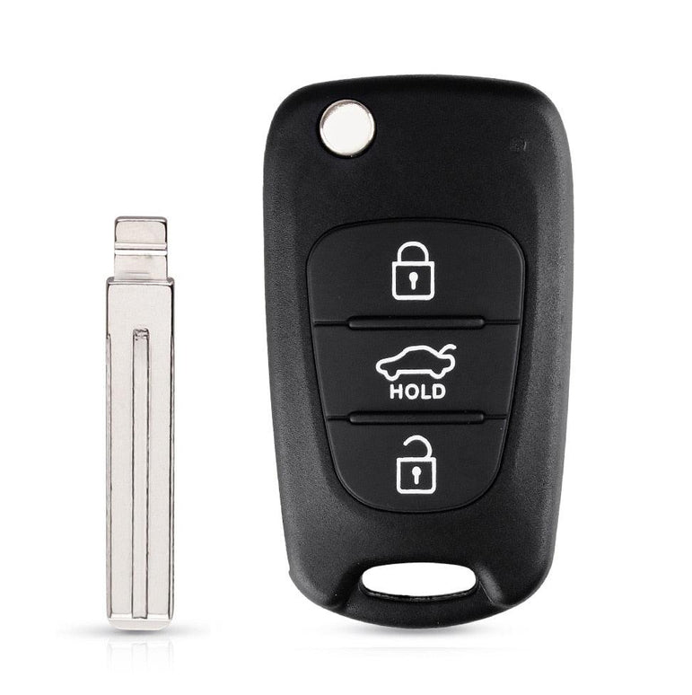 Key Shell For Hyundai I20 I30 IX35 I35 Accent Kia Picanto Sportage K5 - One Beast Garage