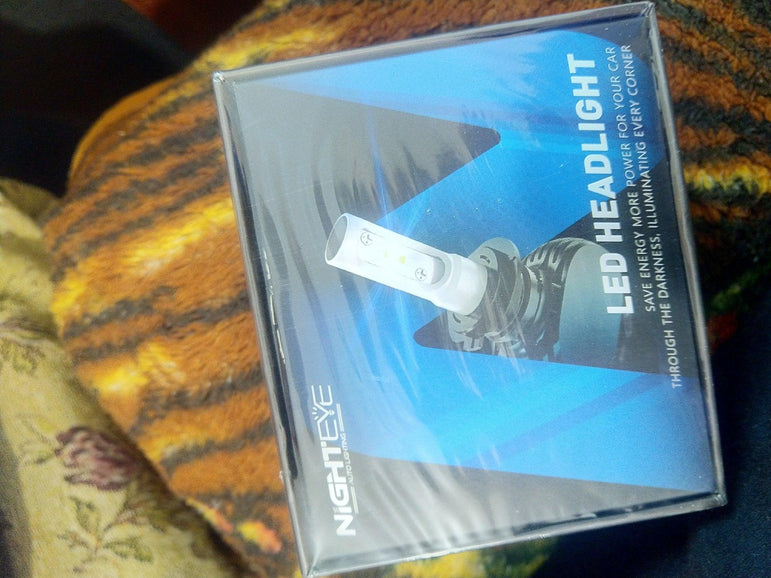 Led bulb 8000LM 50W 6500K LED headlights - One Beast Garage