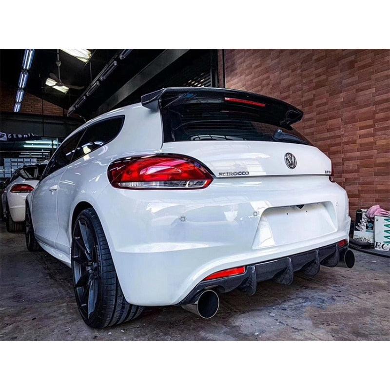 Rear spoiler extension- VW Scirocco - One Beast Garage