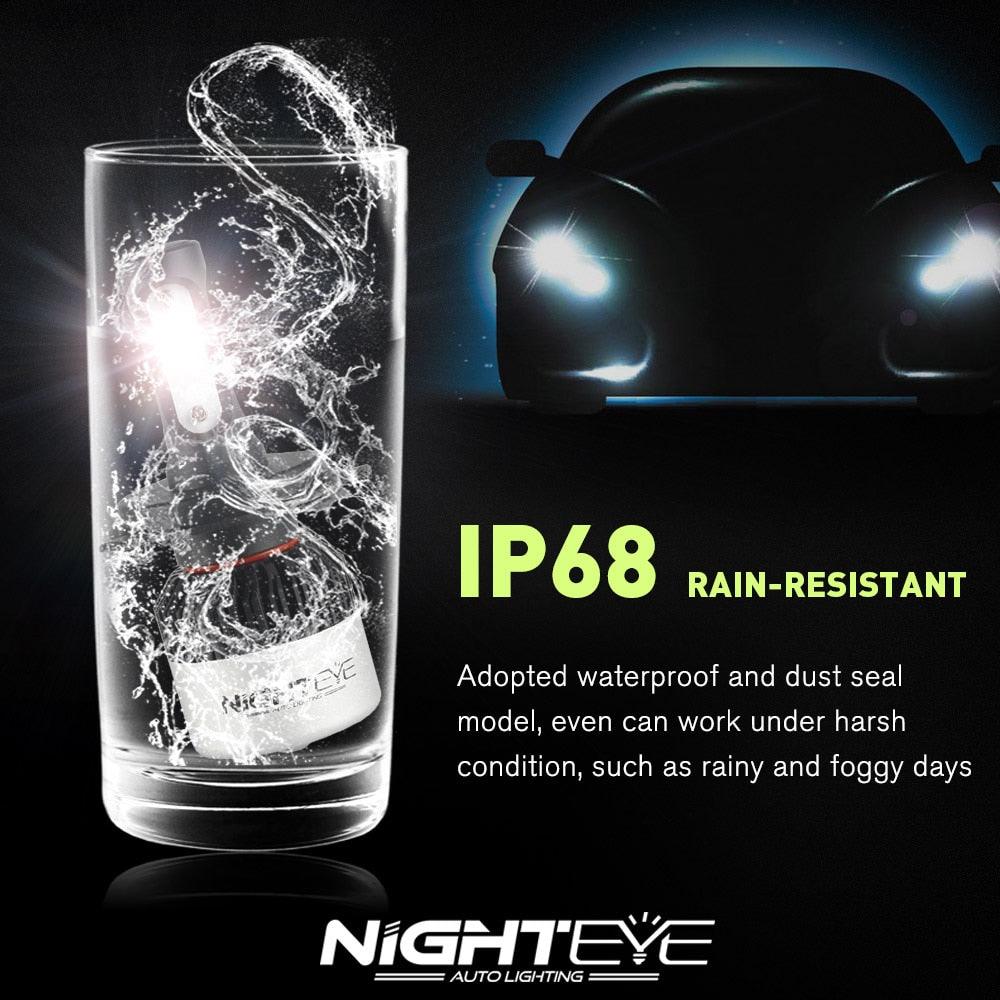 Set of 2 leds H7 LED / H4 LED H8/H9/H11 6 Car bulb - One Beast Garage