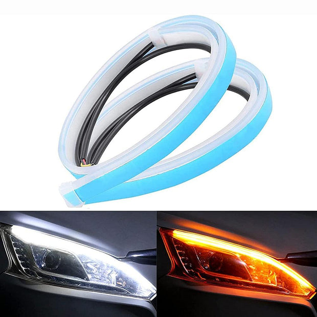 LED DRL Car Daytime Running Light Flexible Waterproof Strip