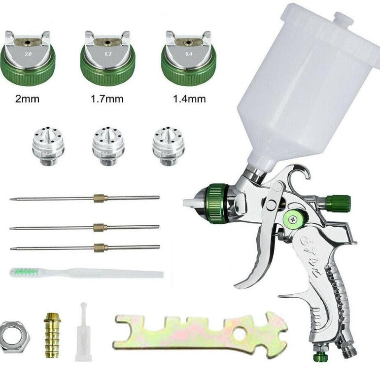 Professional HVLP Spay Gun 1.4/1.7/2.0mm Nozzle
