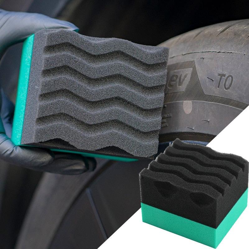 Professional sponge for polishing both tires and the car interior - One Beast Garage