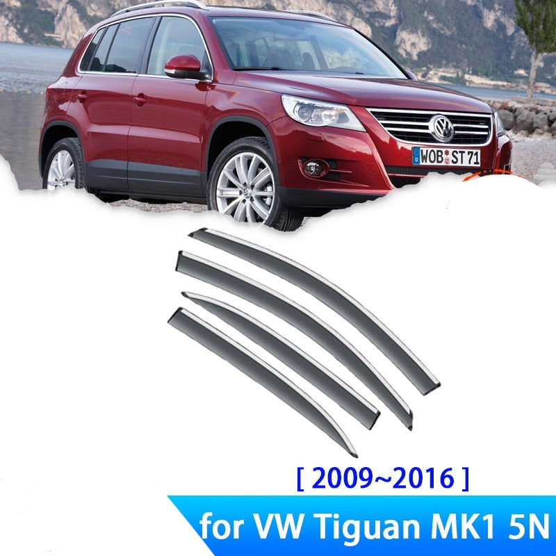 Rain and wind guards for VW TIGUAN MK 1 (2009-2016)