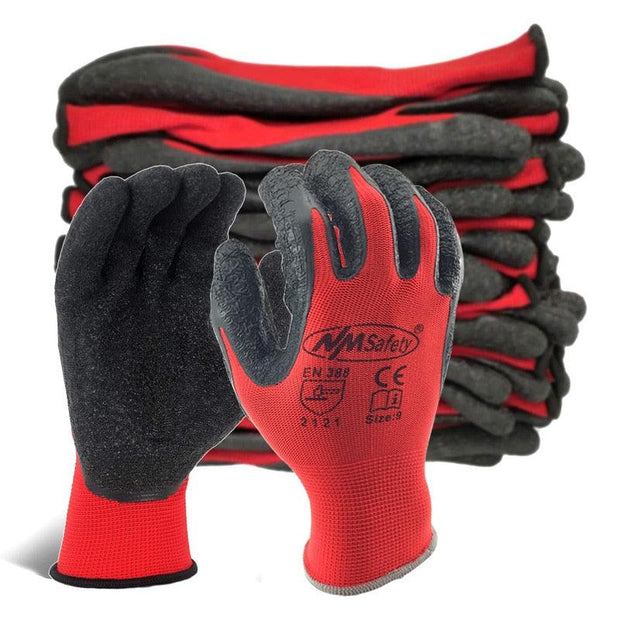 Set of 12 protective gloves size 13