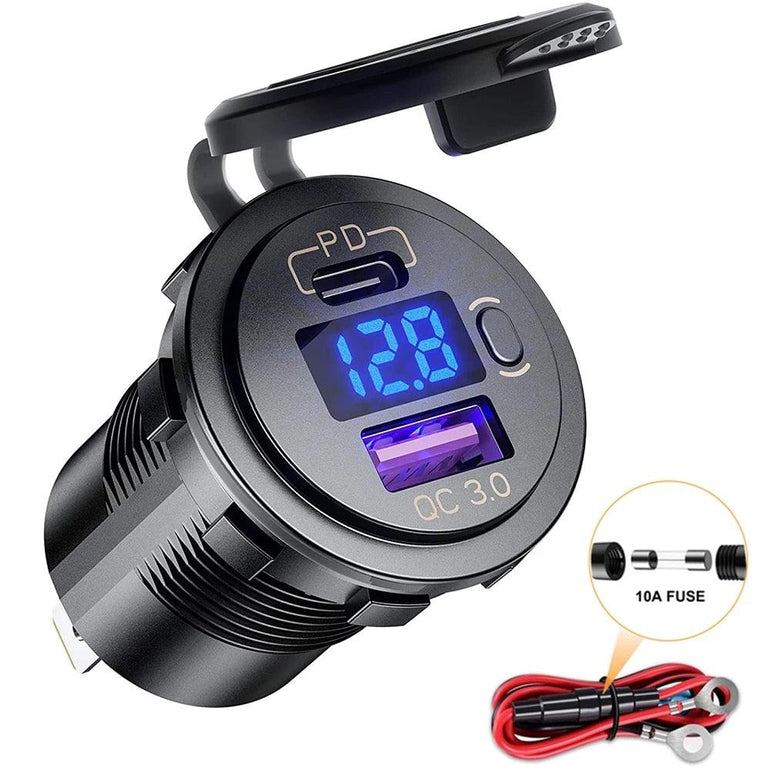 Car Charger with Multi-Function Premium - One Beast Garage